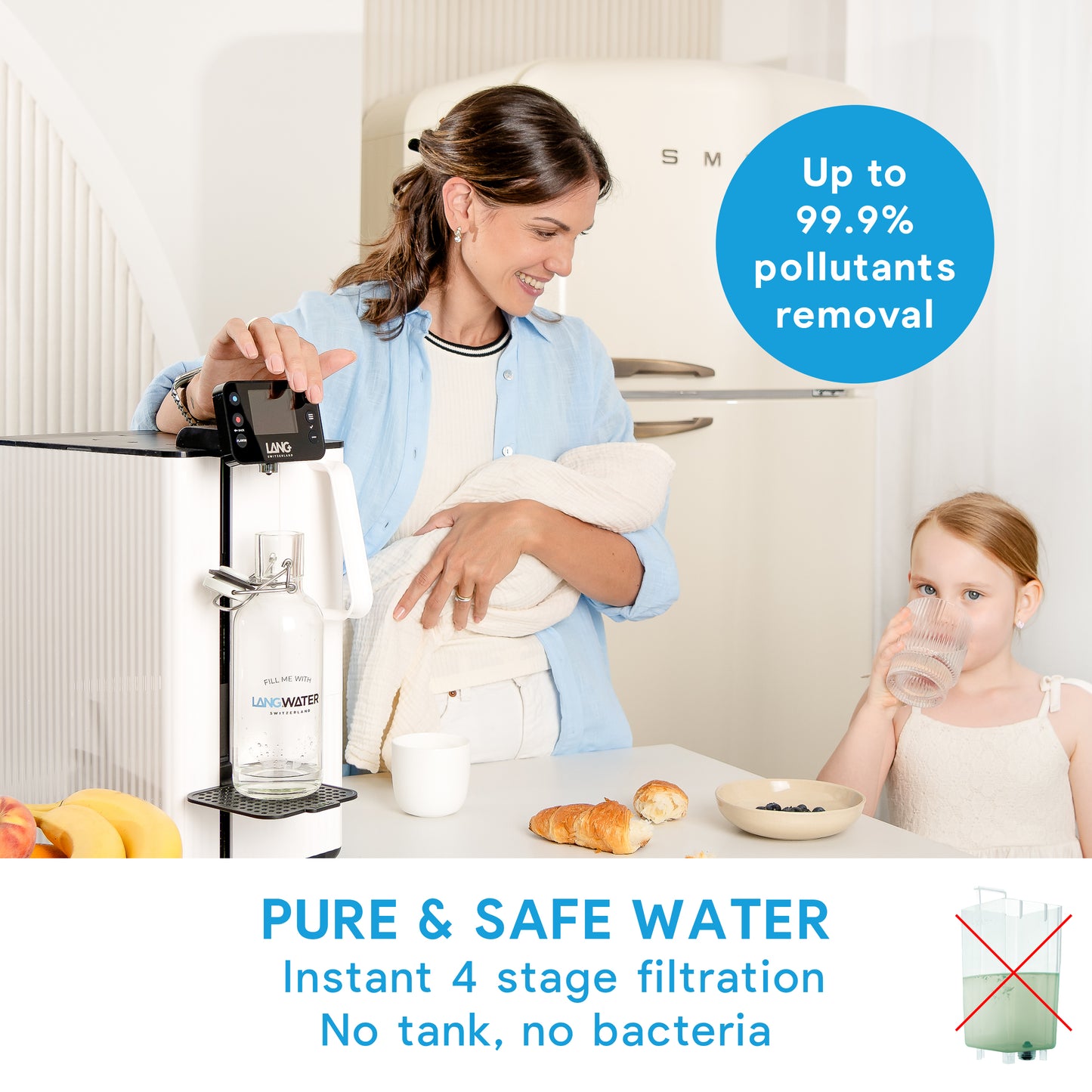 Countertop Reverse Osmosis filter with Minerals - TheWell 2 Starter Kit