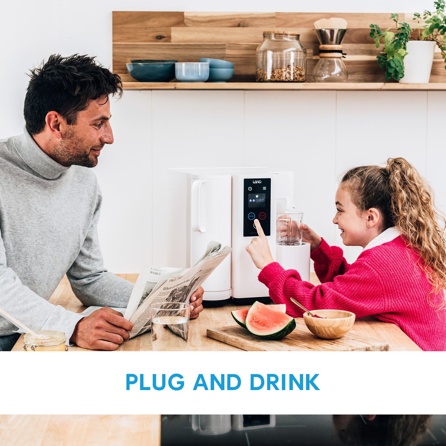 The Well Starter Kit + Peach | Purificateur d’Eau Osmose Inversée avec Minéraux Naturels