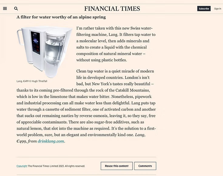 FINANTIAL TIMES PRESS WEBSITE