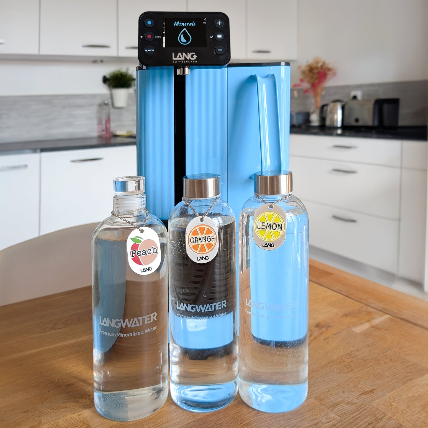 LANGWATER Marcadores de Botella