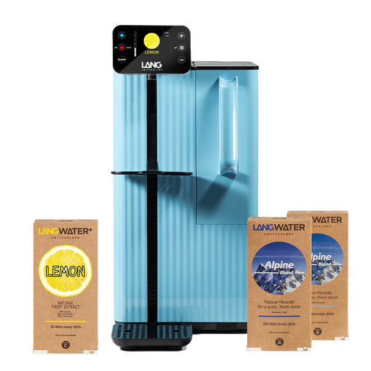 langwater water filtration blue lemon