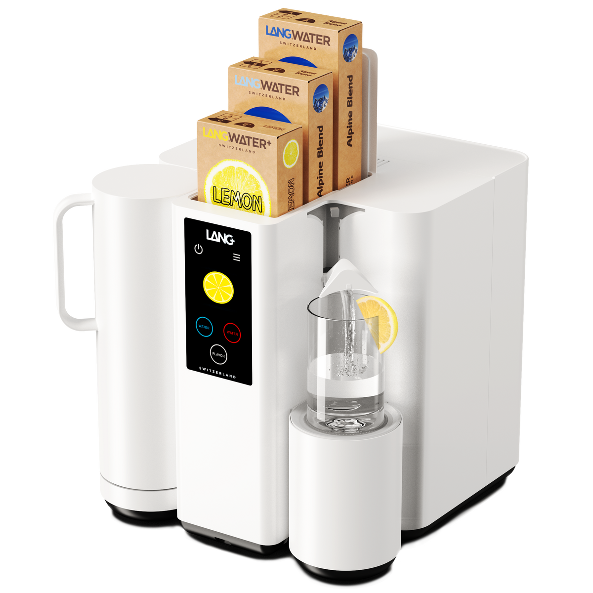 TheWell Starter Kit + Lemon | Countertop Reverse Osmosis filter with Minerals