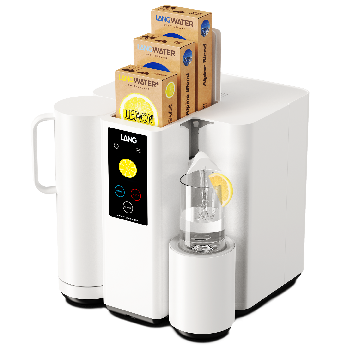 TheWell Starter Kit + Lemon | Countertop Reverse Osmosis filter with Minerals