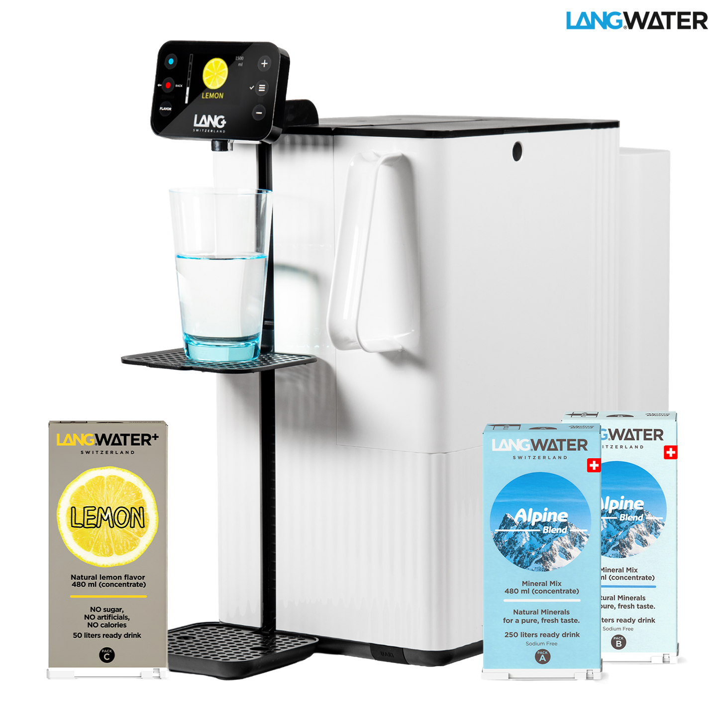 Filtro de Osmosis Inversa de Encimera con Minerales -  TheWell 2 Starter Kit + Lemon 