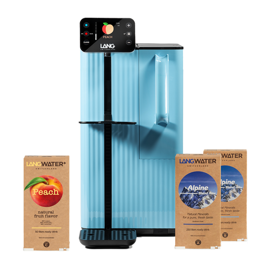 langwater water filtration blue peach