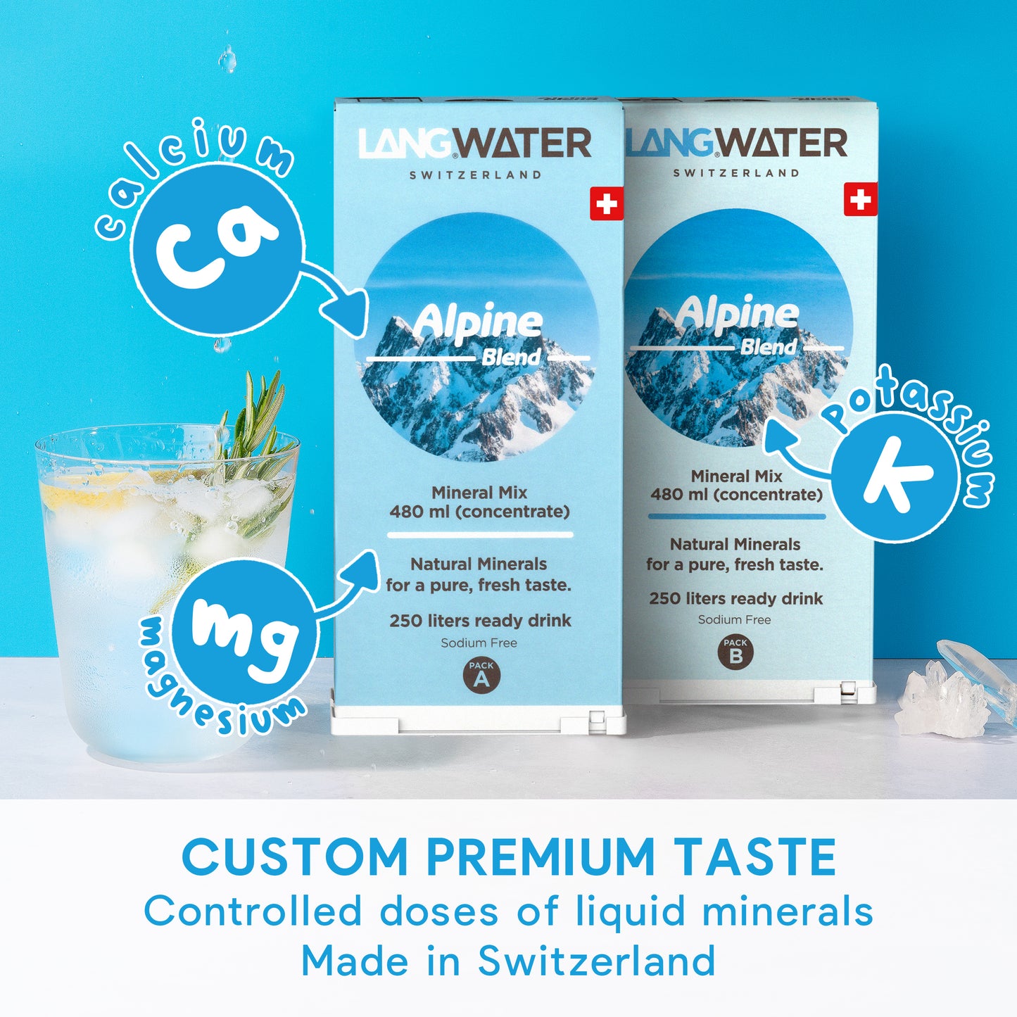 Filtro de Osmosis Inversa de Encimera con Minerales -  TheWell 2 Starter Kit + Lemon 