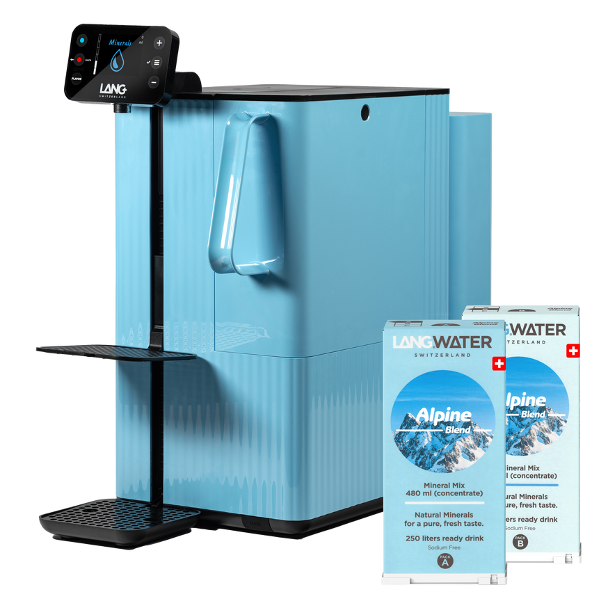 Purificatore acqua a osmosi inversa con minerali - TheWell 2 Starter Kit