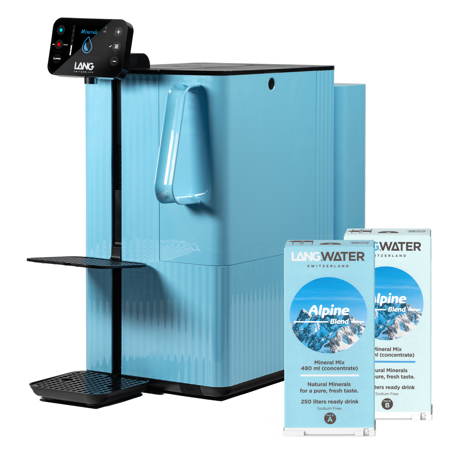 TheWell 2 Blue Starter Kit - Filtro de ósmosis inversa con minerales