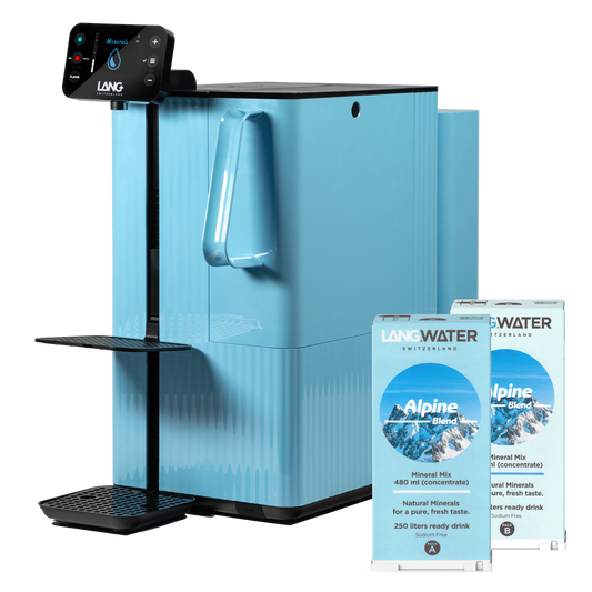 TheWell 2 Blue Starter Kit - Filtro de ósmosis inversa con minerales