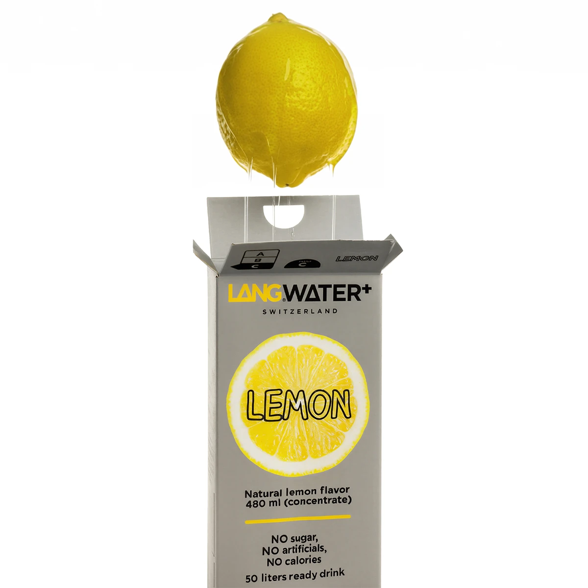 Langwater+ Zitronen-Aroma Langpak