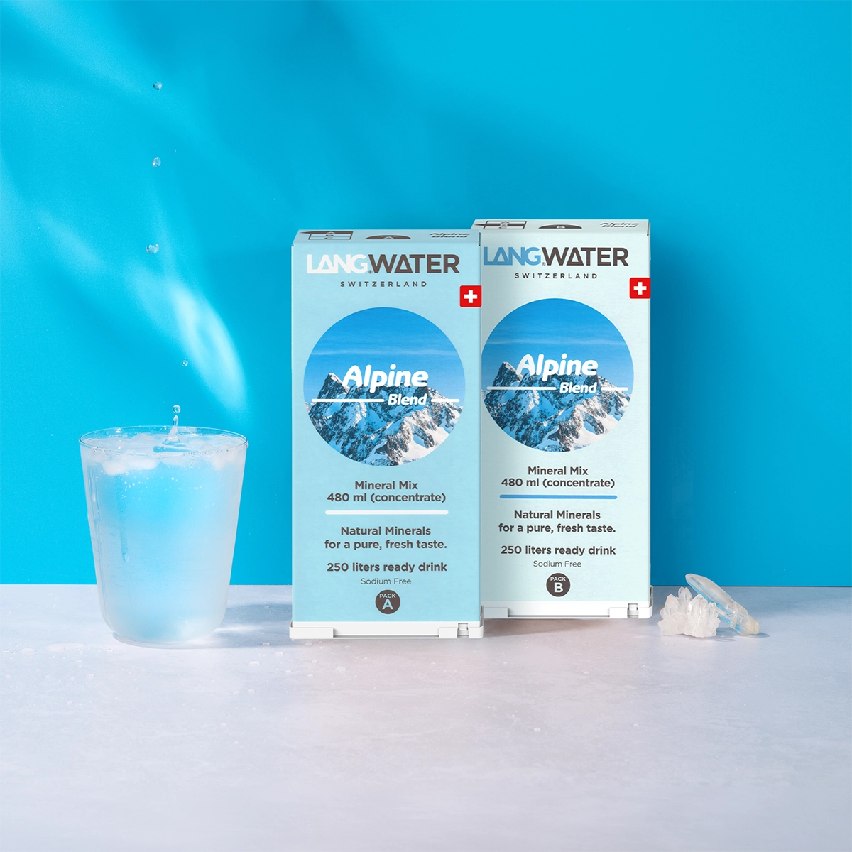 Langwater Alpine Blend Minerals Langpaks