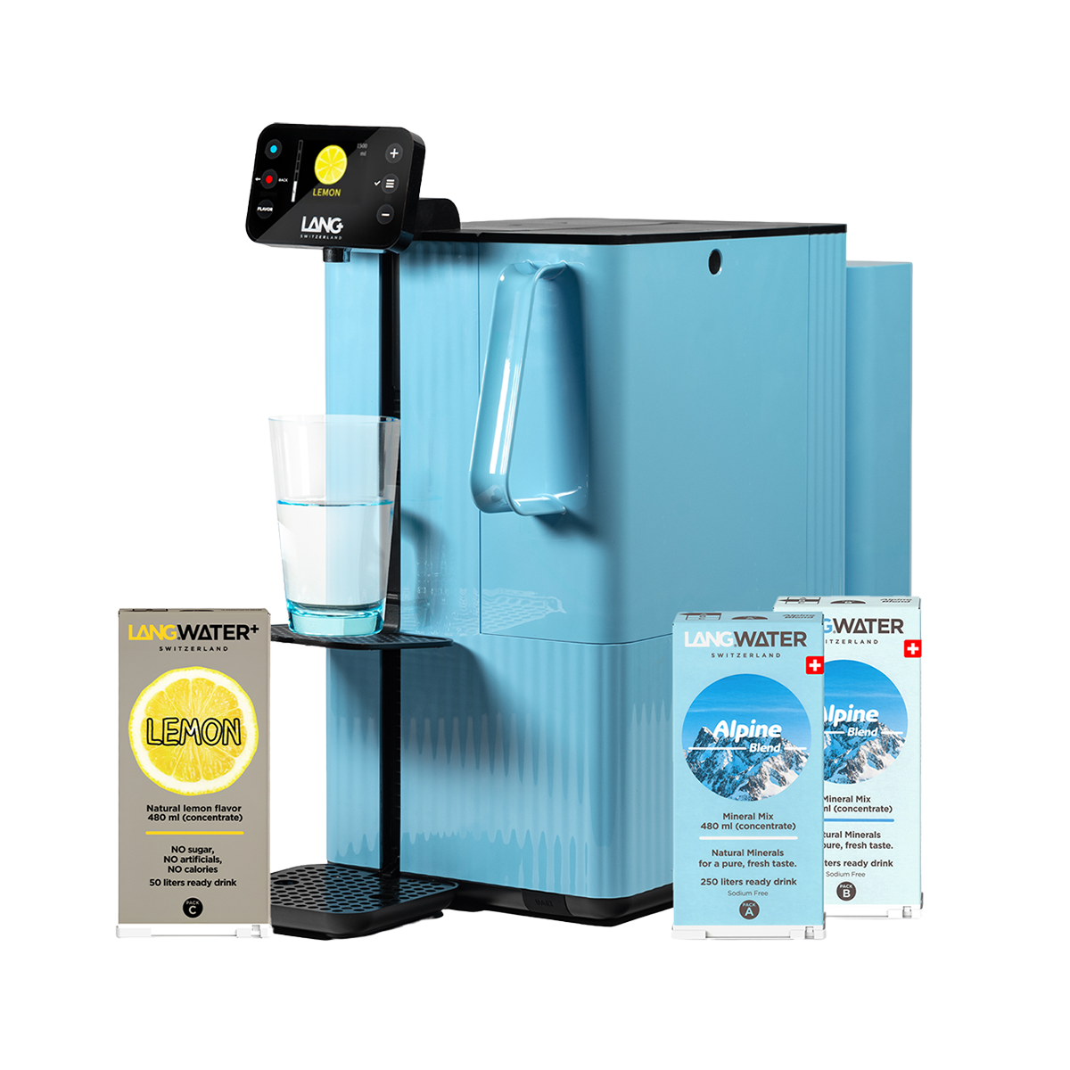 TheWell 2 Starter Kit + Lemon - Countertop Reverse Osmosis