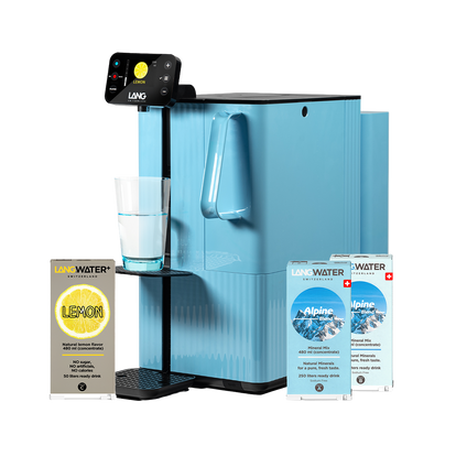 Filtro ad Osmosi Inversa da Banco con Minerali - TheWell 2 Starter Kit + Limone