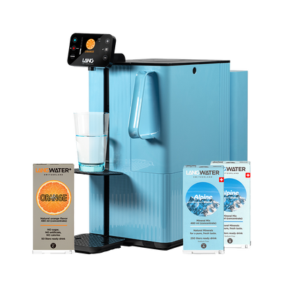 Filtro ad Osmosi Inversa da Banco con Minerali - TheWell 2 Starter Kit + Orange