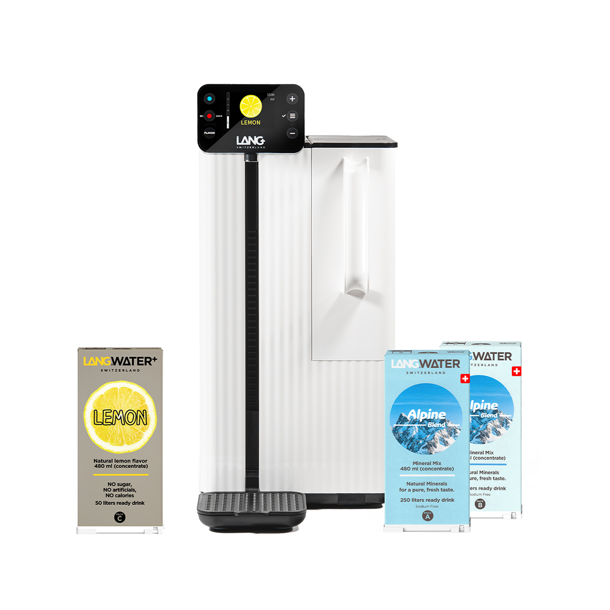Filtro ad Osmosi Inversa da Banco con Minerali - TheWell 2 Starter Kit + Limone