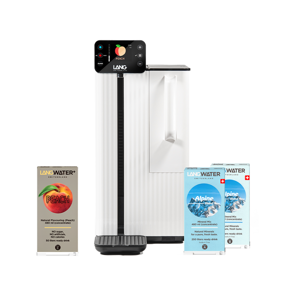 TheWell 2 Starter Kit + Peach - Countertop Reverse Osmosis