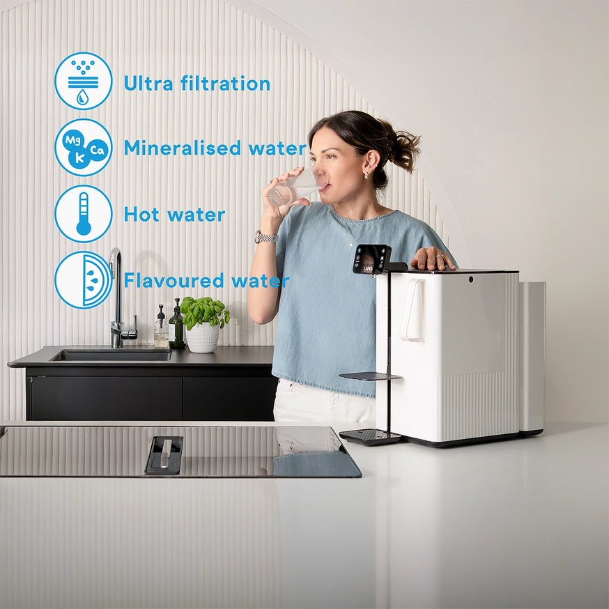 Filtro ad Osmosi Inversa da Banco con Minerali - TheWell 2 Starter Kit + Orange