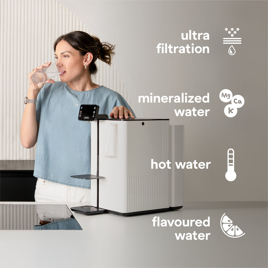 Filtro de Osmosis Inversa de Encimera con Minerales -  TheWell 2 Starter Kit + Lemon 