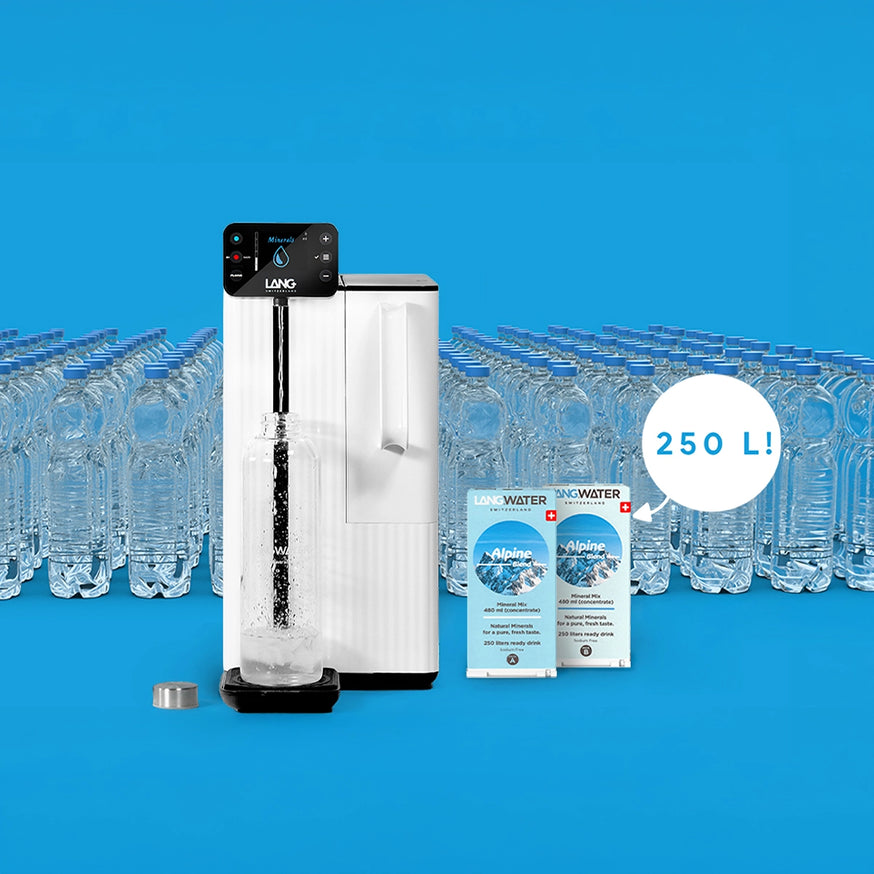 Bouteille D’Eau Pliable WaterWell™ Avec Filtre Ultra - Purifie 99,9% Bactéries, 1000 Litres, 500ml