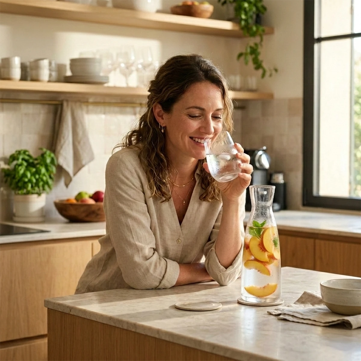 LANGWATER+ Pack d'arôme Pêche  Zero - Light & Sweet 