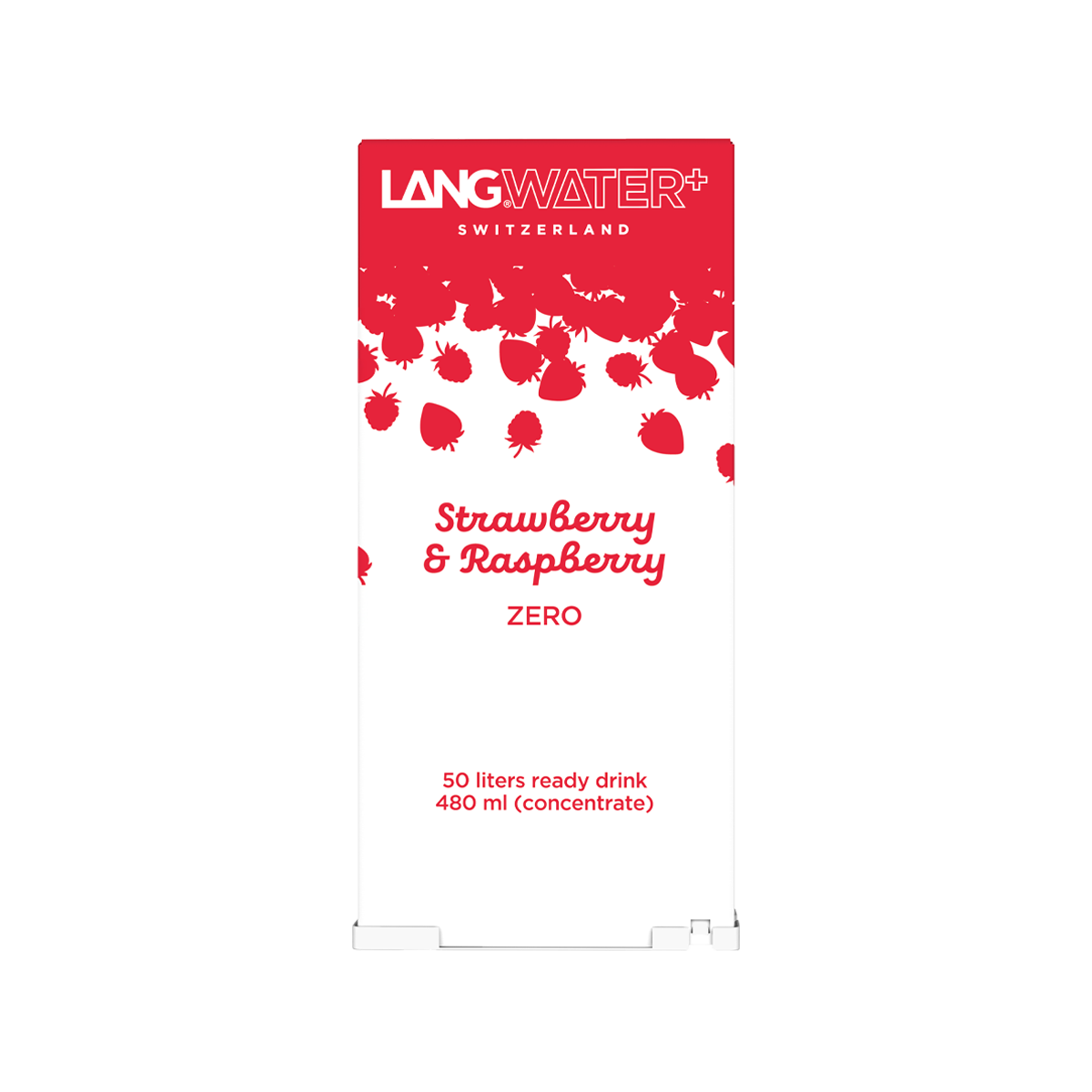 LANGWATER+ StrawberryRaspberry Zero Aroma-Langpak