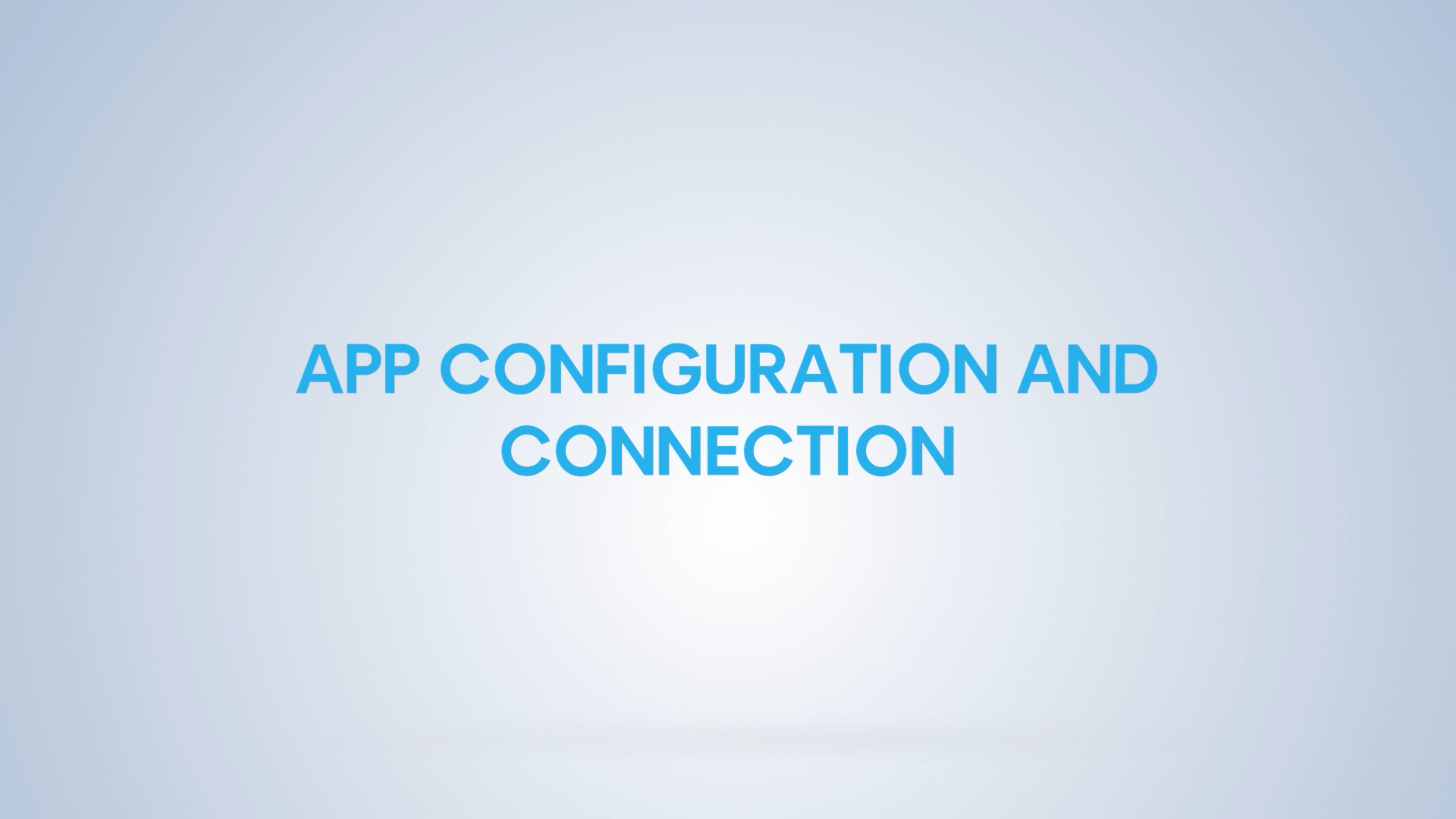 Load video: How to configure and connect TheWell 2 app