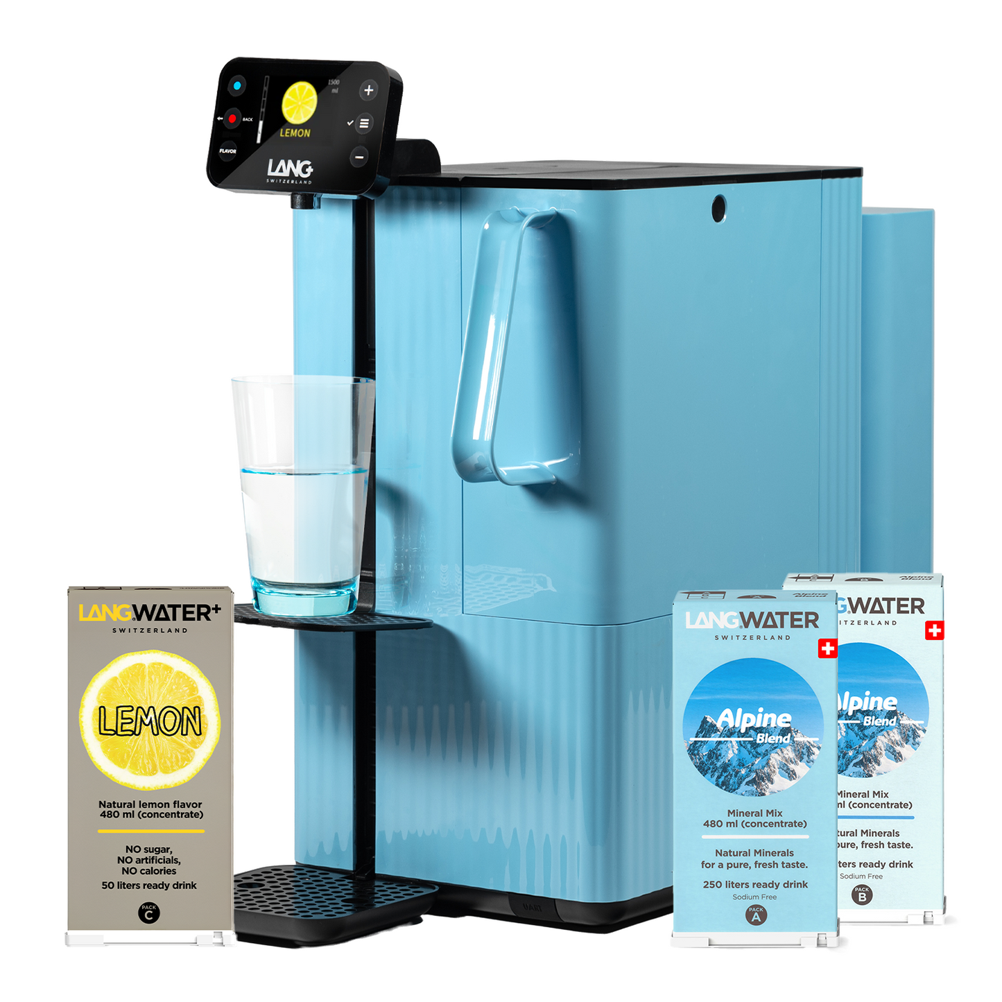 Filtro de Osmosis Inversa de Encimera con Minerales -  TheWell 2 Starter Kit + Lemon 