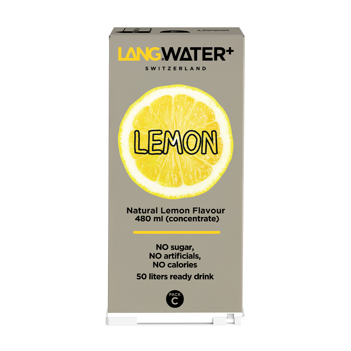 Langwater+ Zitronen-Aroma Langpak