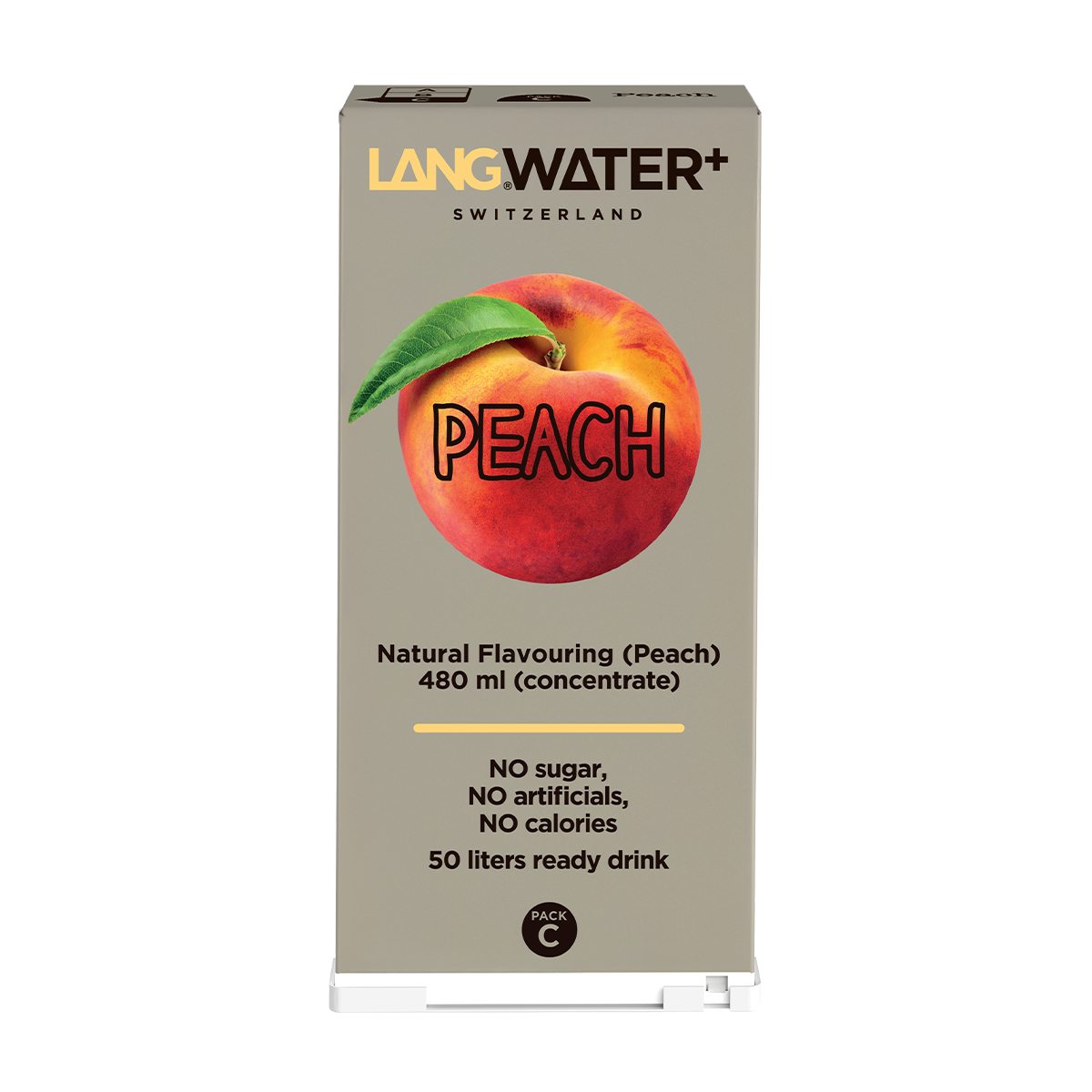 Langwater+ Peach Flavour Langpak