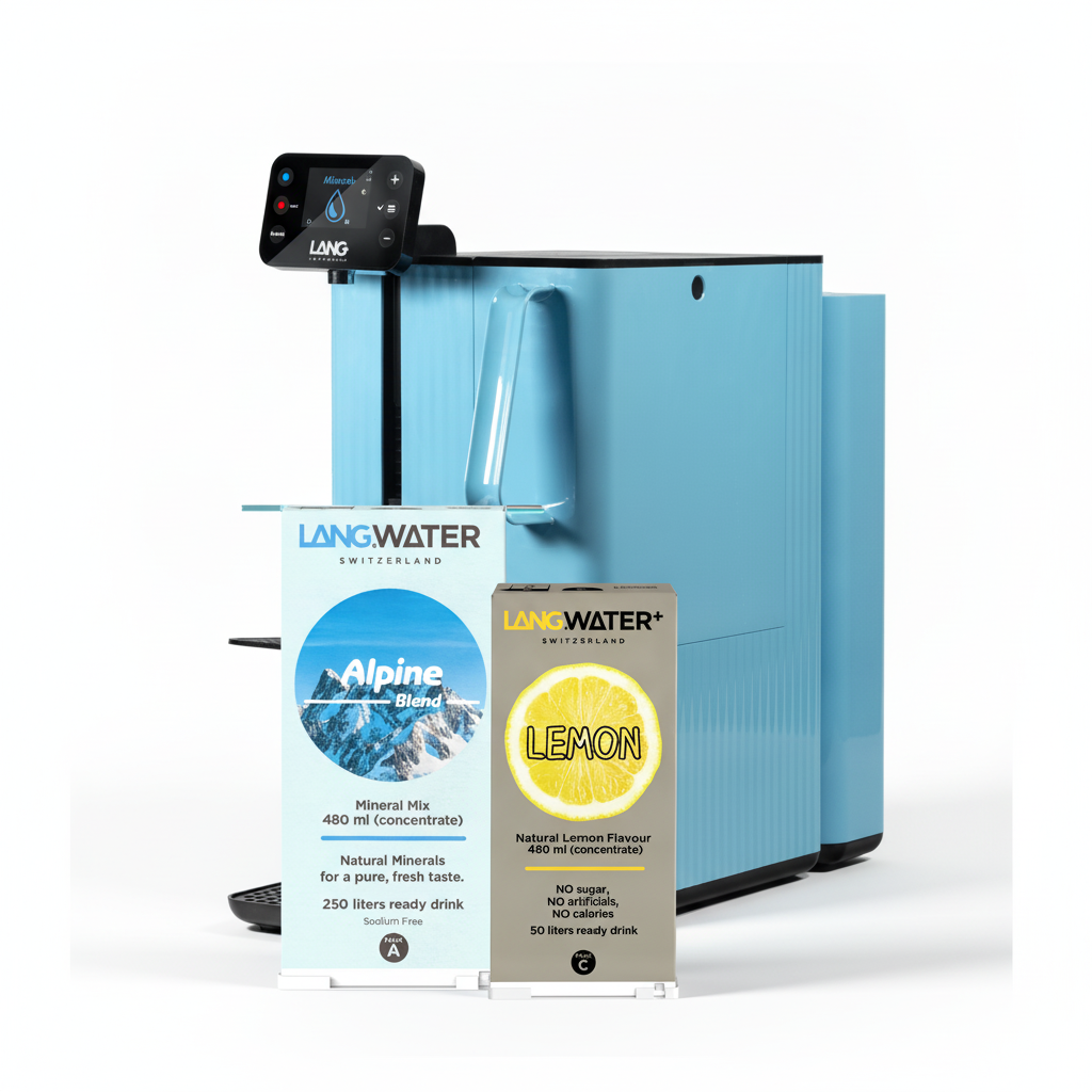 Countertop Reverse Osmosis filter with Minerals & Lemon Flavour - TheWell 2